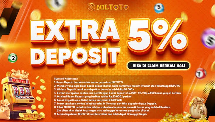 Promo Bonus Pendaftaran Niltoto